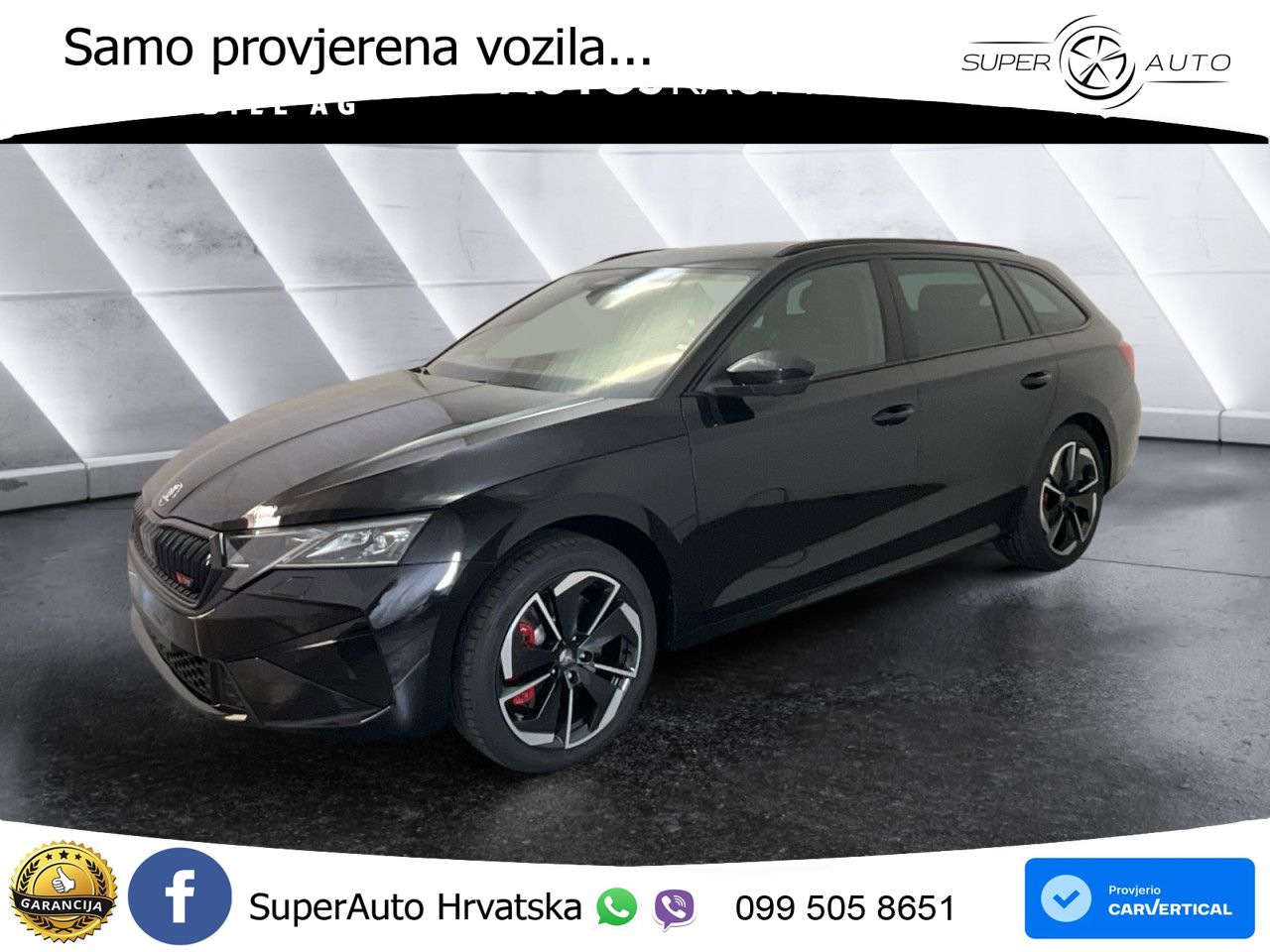 Škoda Octavia Combi RS 2.0 TSI (265 KS) DSG MATRIX+GR SJED+KAM