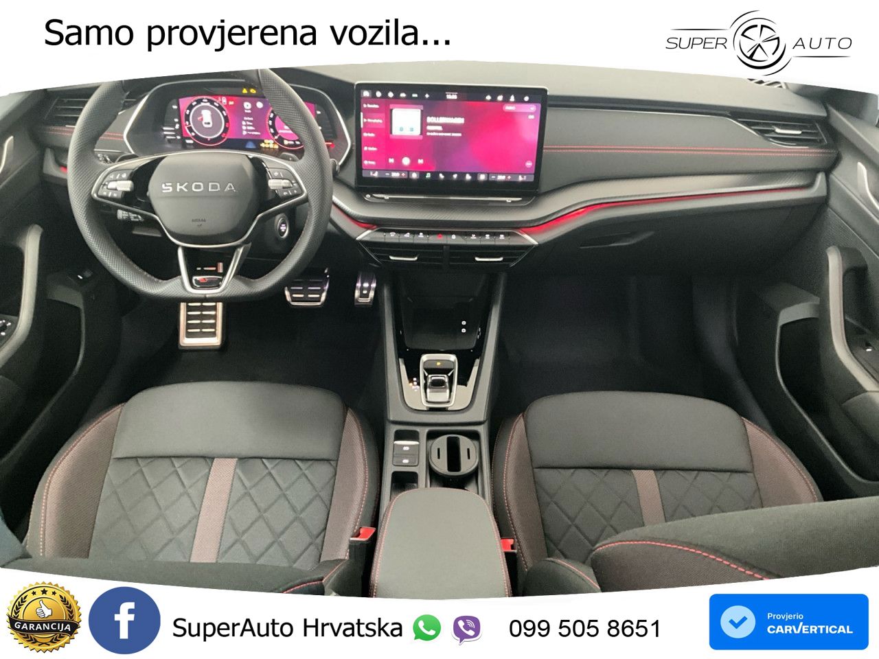 Škoda Octavia Combi RS 2.0 TSI (265 KS) DSG MATRIX+GR SJED+KAM
