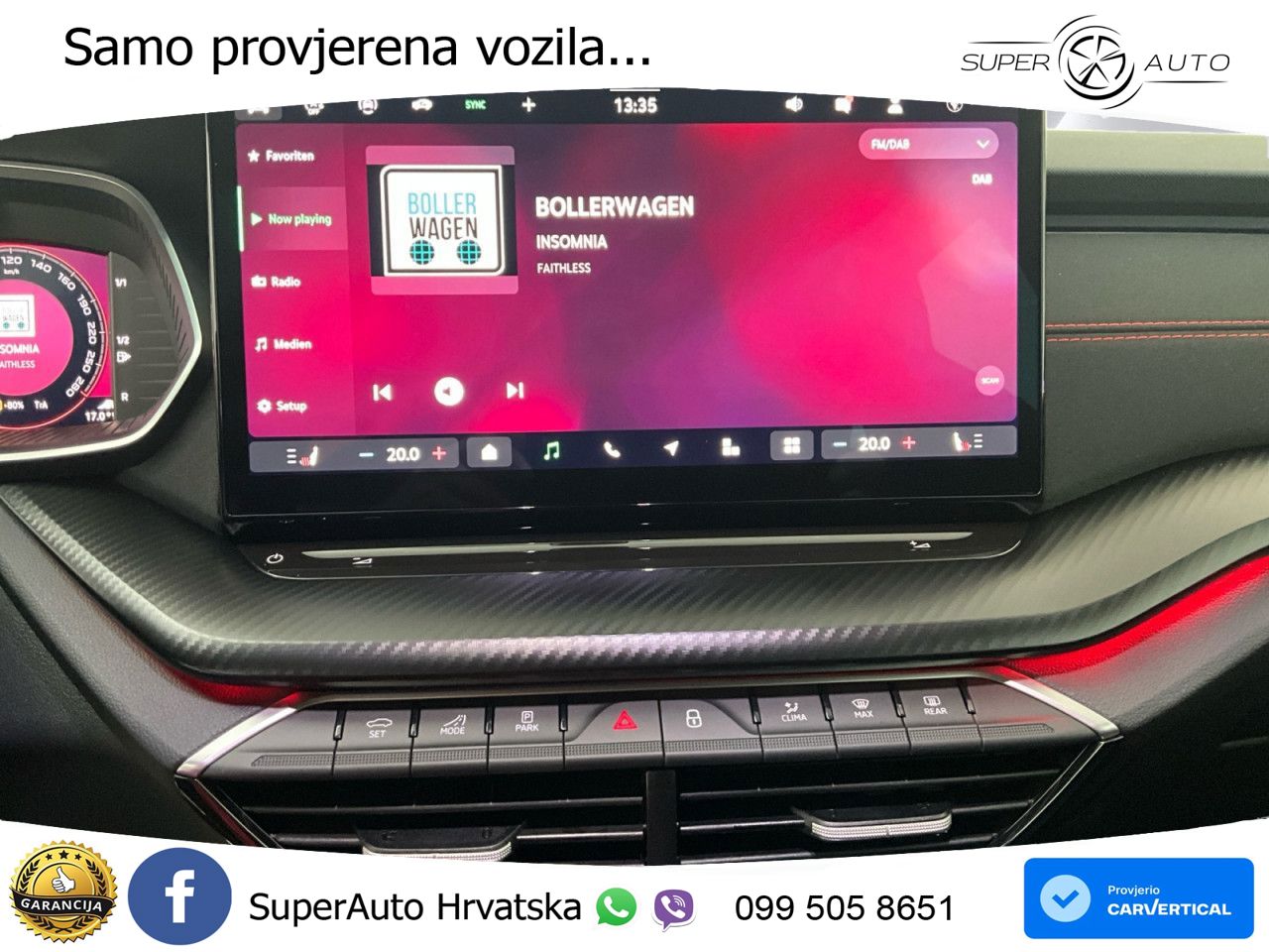 Škoda Octavia Combi RS 2.0 TSI (265 KS) DSG MATRIX+GR SJED+KAM