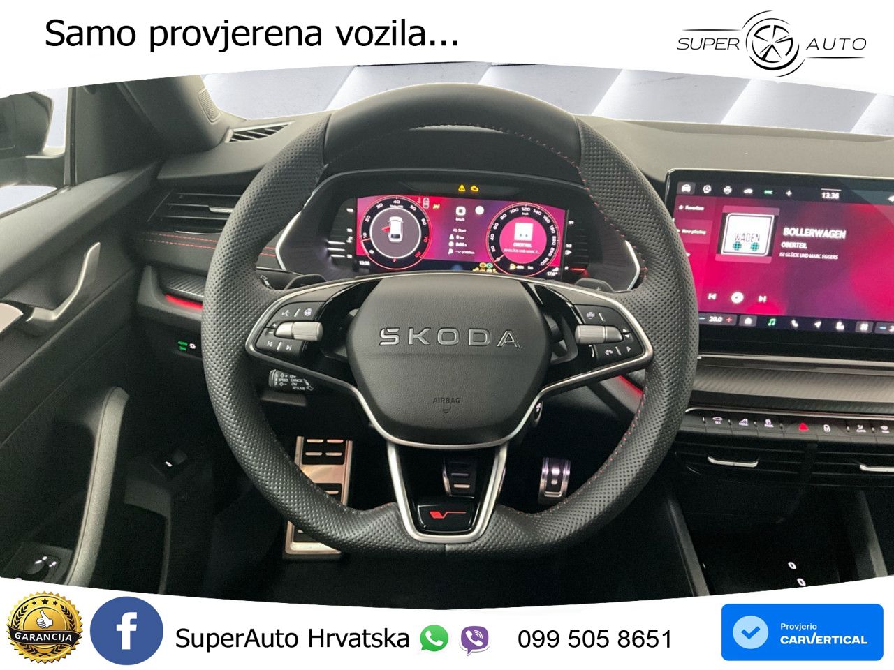 Škoda Octavia Combi RS 2.0 TSI (265 KS) DSG MATRIX+GR SJED+KAM