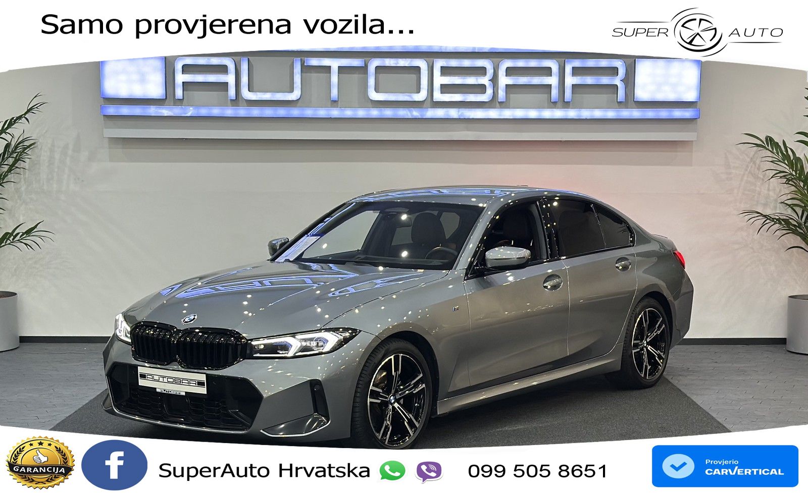 BMW 320d (190 KS) xDrive Steptronic M Sport LED+GR SJED+ACC