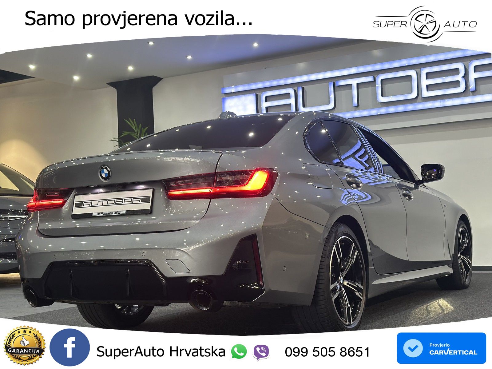 BMW 320d (190 KS) xDrive Steptronic M Sport LED+GR SJED+ACC
