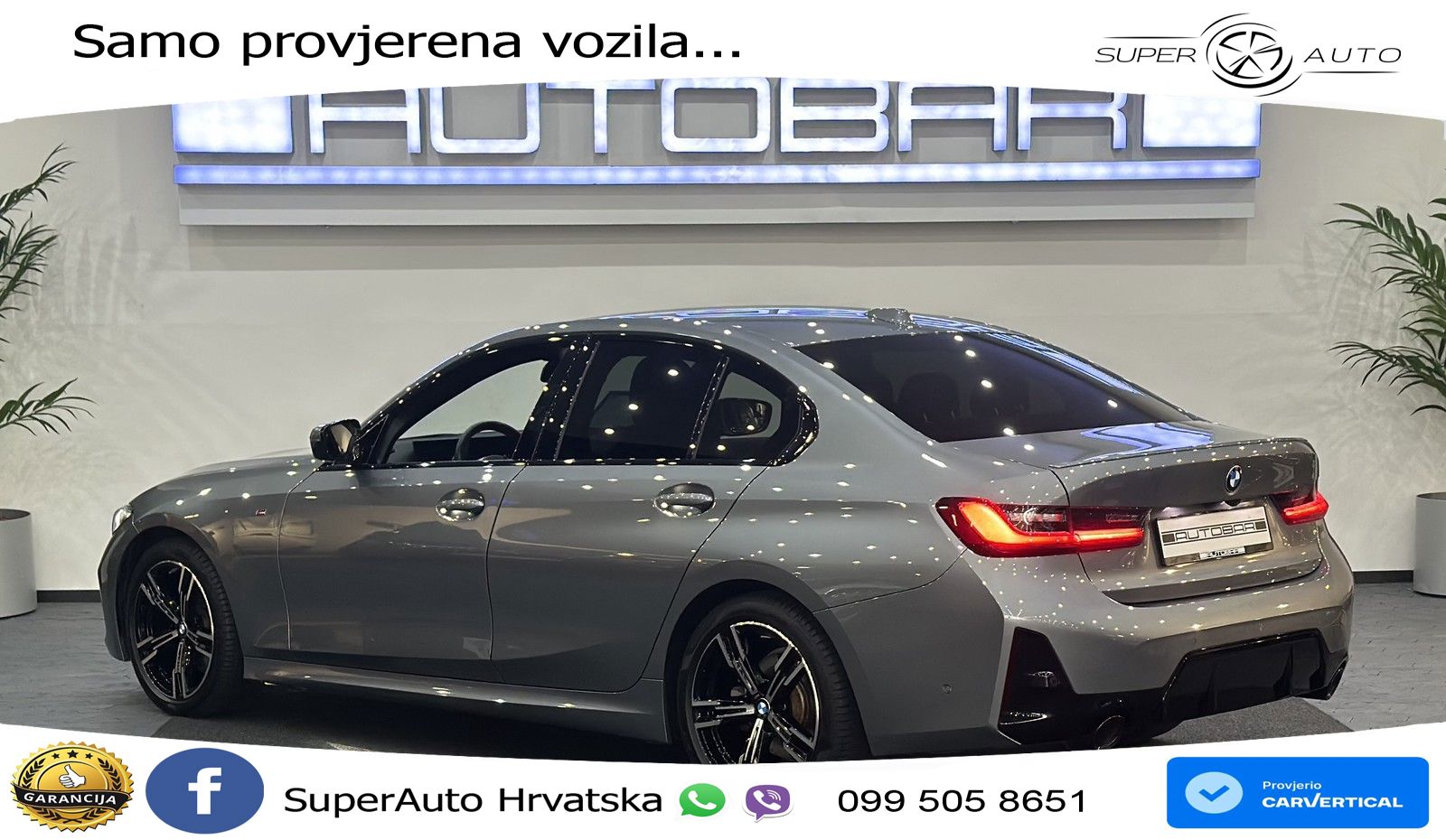 BMW 320d (190 KS) xDrive Steptronic M Sport LED+GR SJED+ACC
