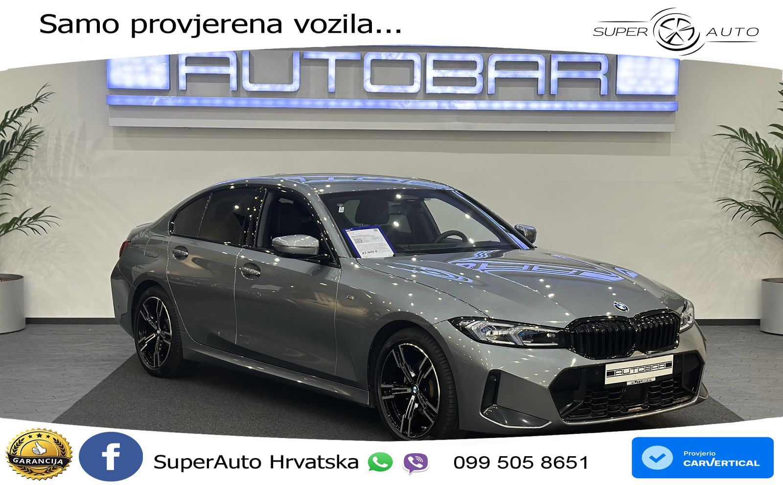 BMW 320d (190 KS) xDrive Steptronic M Sport LED+GR SJED+ACC