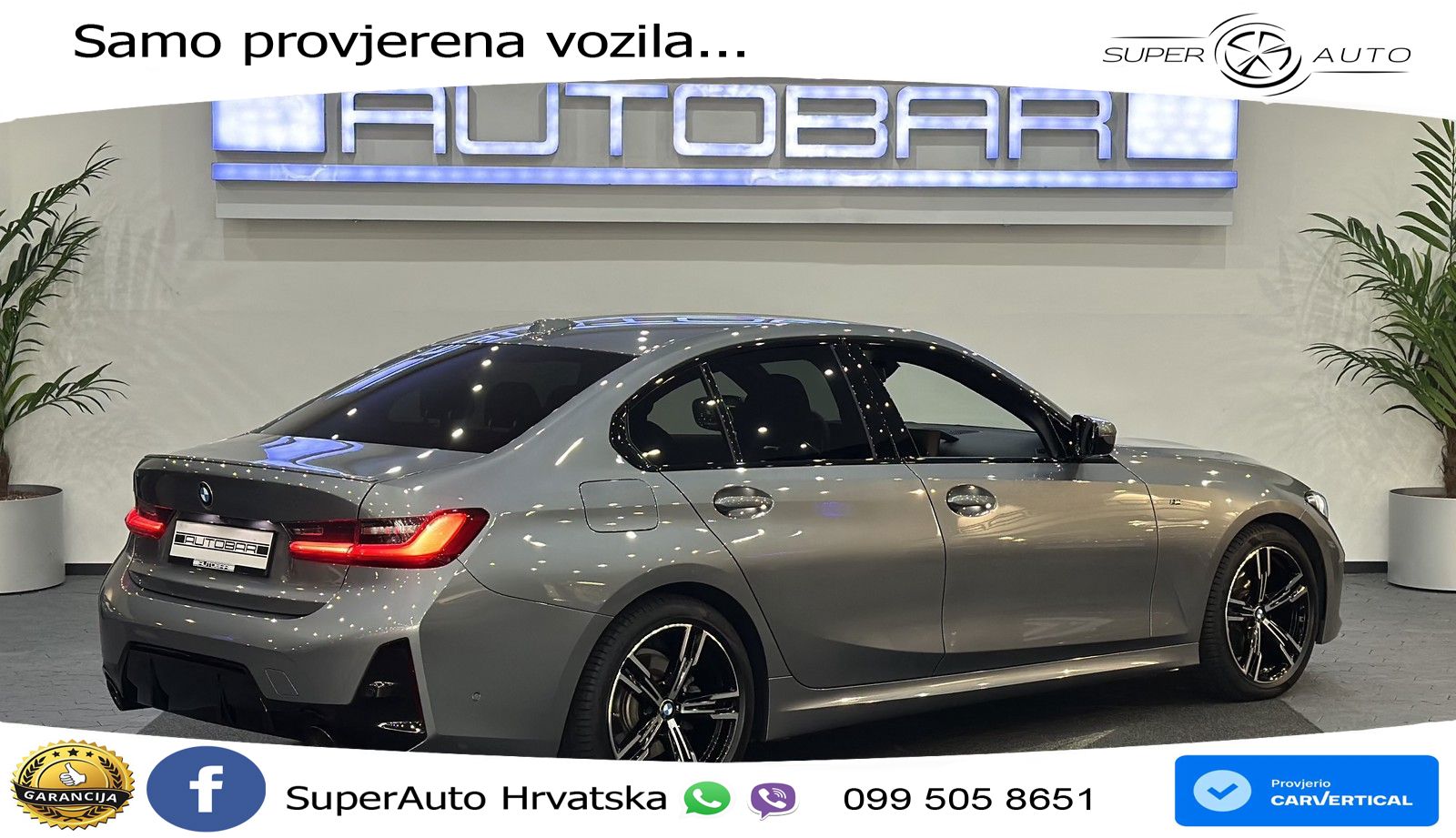 BMW 320d (190 KS) xDrive Steptronic M Sport LED+GR SJED+ACC