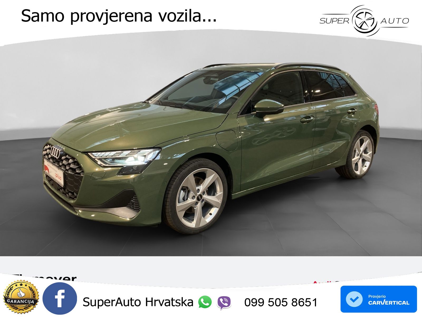 Audi A3 Sportback 40 TFSI e (204 KS) Plug-in Hybrid S tronic LED+GR SJED+ACC