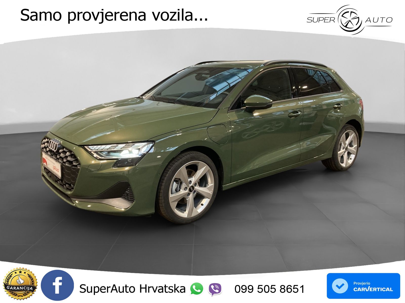 Audi A3 Sportback 40 TFSI e (204 KS) Plug-in Hybrid S tronic LED+GR SJED+ACC