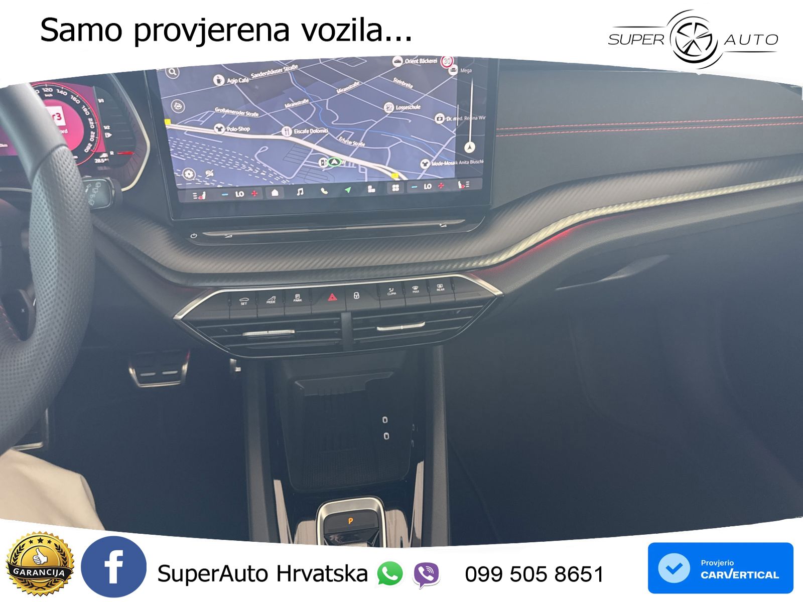 Škoda Octavia Combi RS 2.0 TSI (265 KS) DSG LED+GR SJED+ACC