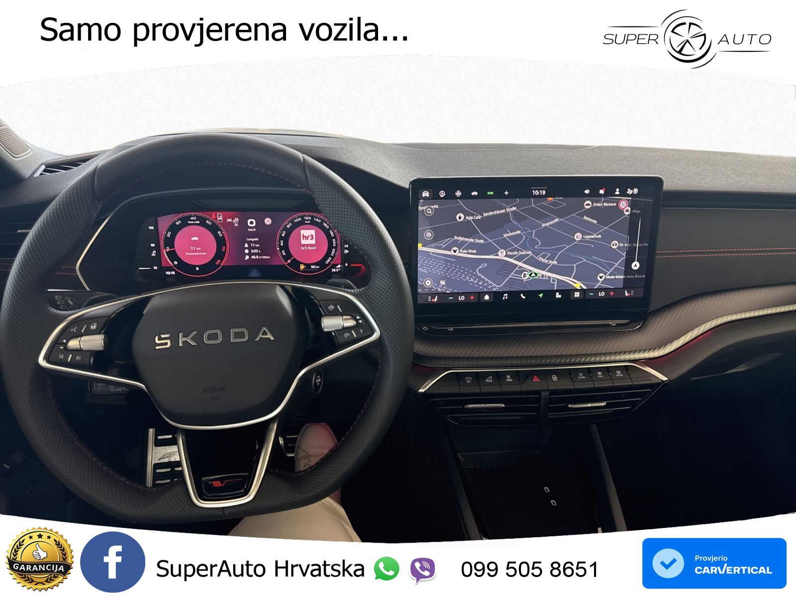 Škoda Octavia Combi RS 2.0 TSI (265 KS) DSG LED+GR SJED+ACC