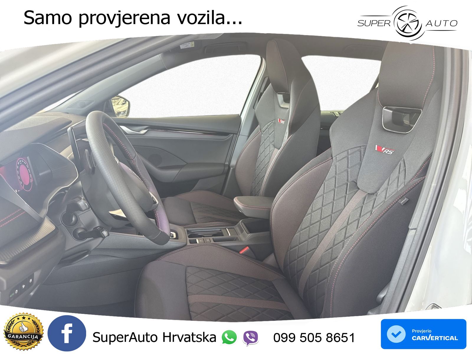 Škoda Octavia Combi RS 2.0 TSI (265 KS) DSG LED+GR SJED+ACC