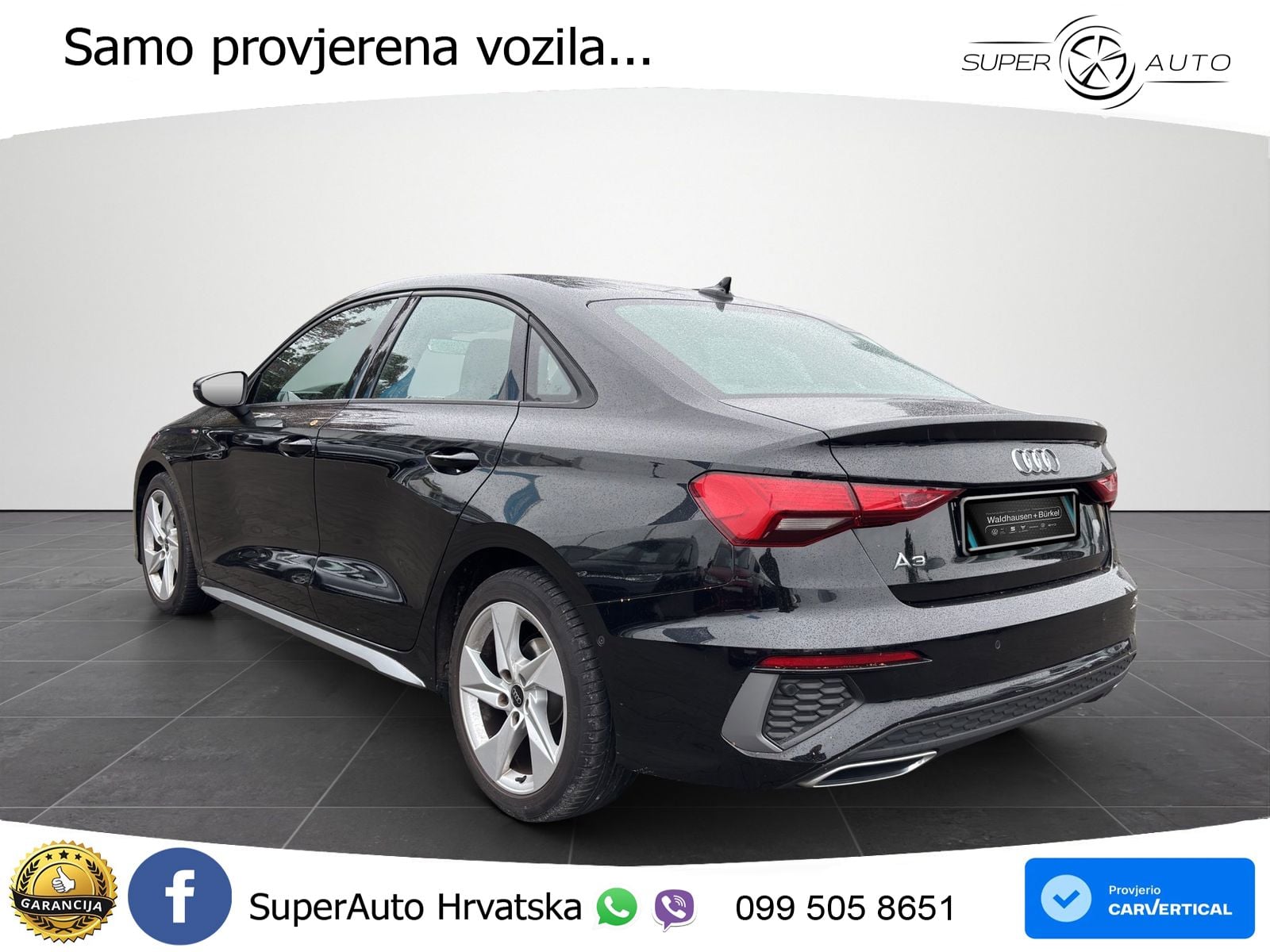 Audi A3 Limuzina 35 TFSI (150 KS) S tronic S line LED+GR SJED+ACC
