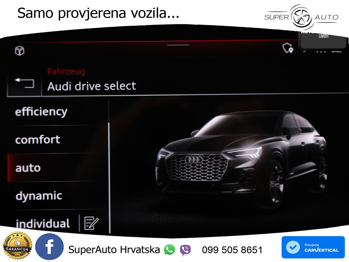Audi Q3 Sportback 45 TFSI (245 KS) quattro S tronic S line LED+GR SJED+ACC