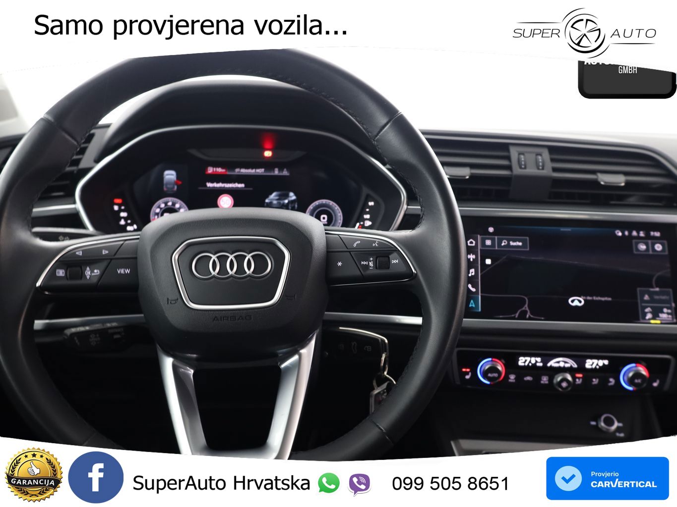 Audi Q3 Sportback 45 TFSI (245 KS) quattro S tronic S line LED+GR SJED+ACC