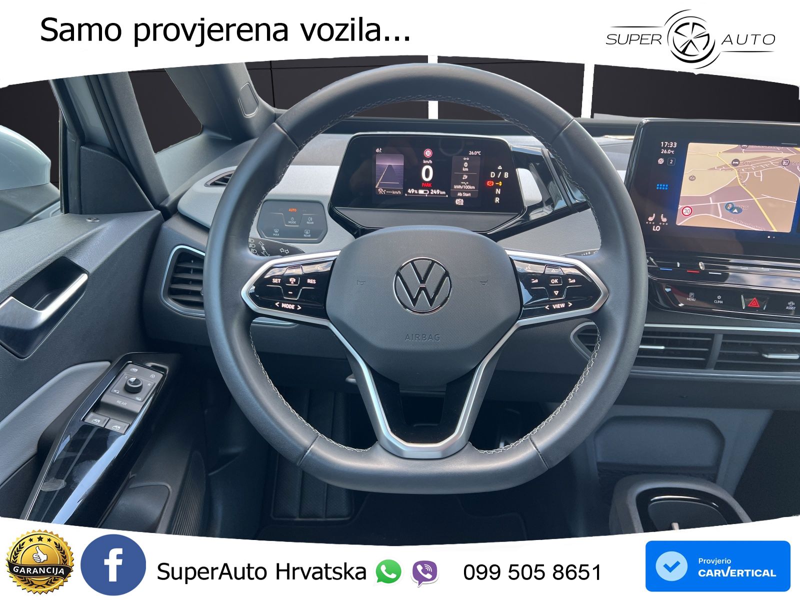 Volkswagen ID.3 Pro 62 kWh (204 KS) LED+GR SJED+ACC