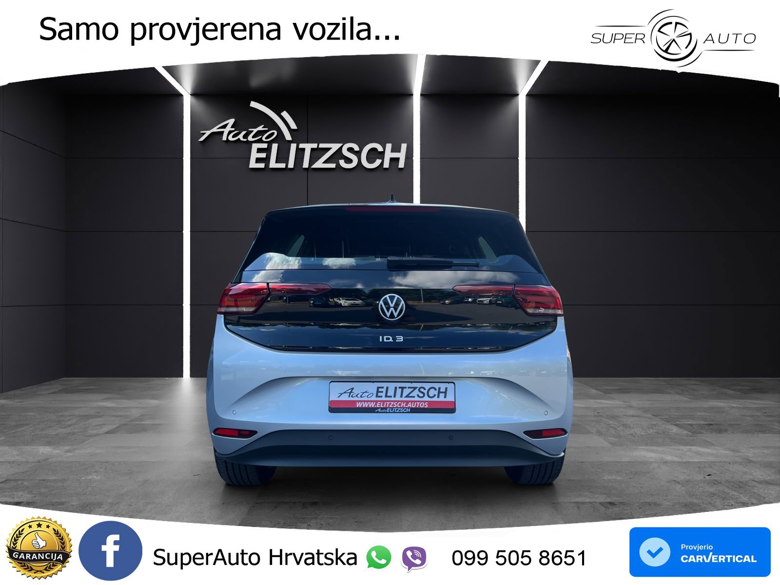 Volkswagen ID.3 Pro 62 kWh (204 KS) LED+GR SJED+ACC