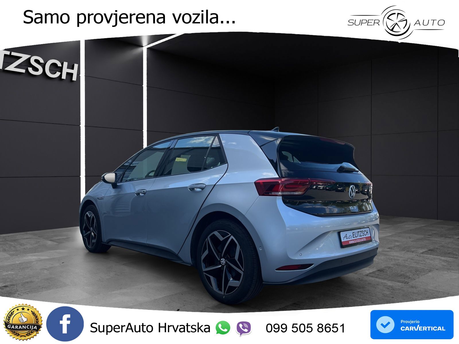 Volkswagen ID.3 Pro 62 kWh (204 KS) LED+GR SJED+ACC