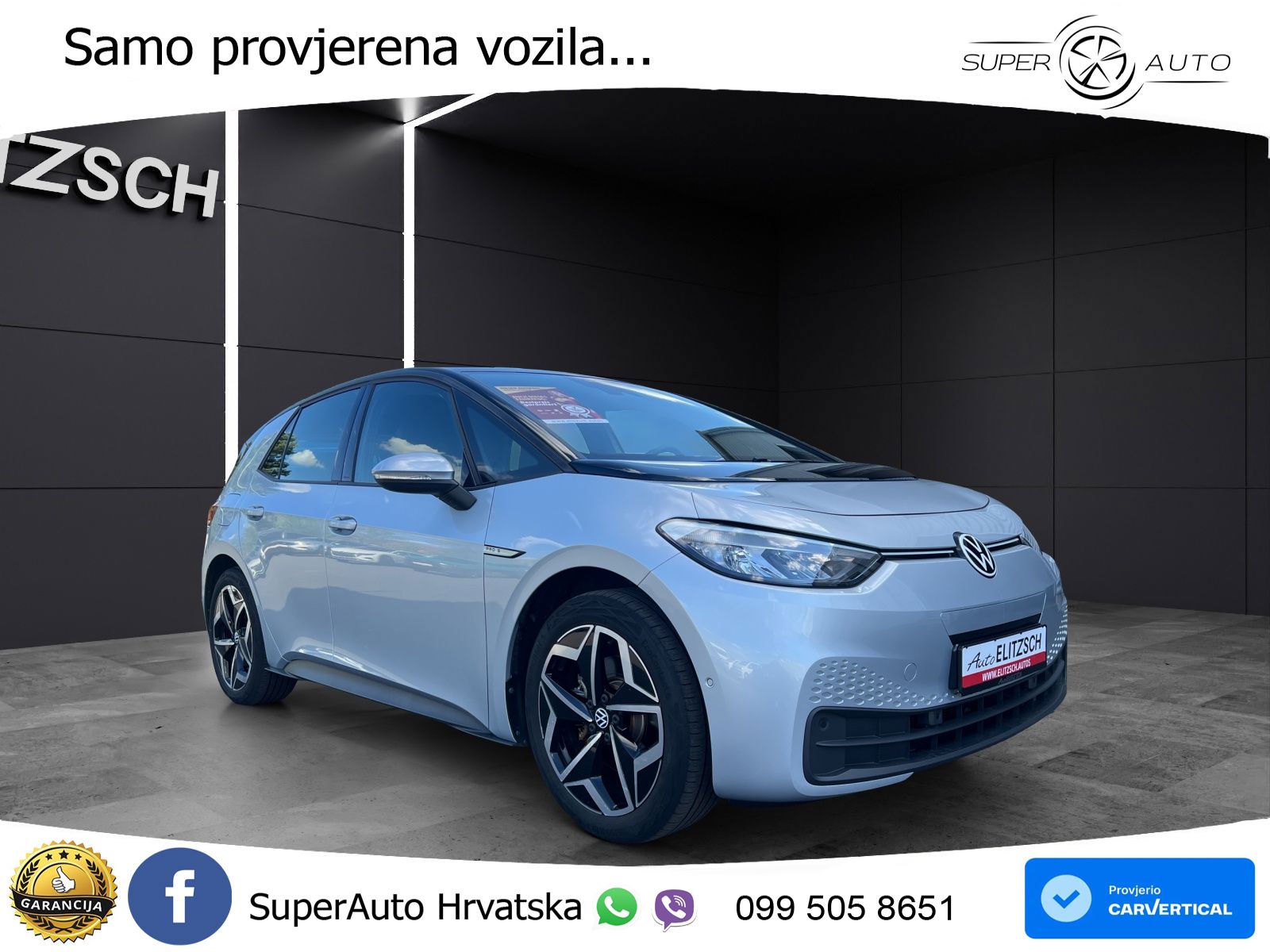 Volkswagen ID.3 Pro 62 kWh (204 KS) LED+GR SJED+ACC