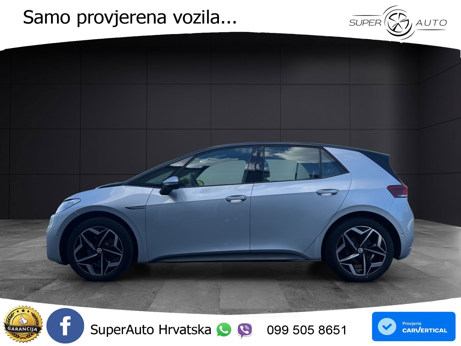 Volkswagen ID.3 Pro 62 kWh (204 KS) LED+GR SJED+ACC