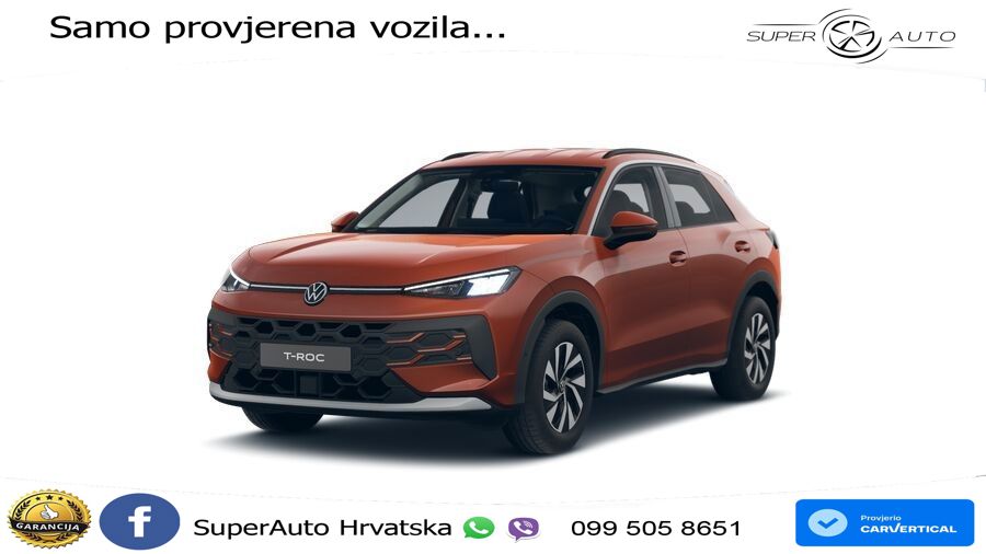Volkswagen T-Roc 1.5 eTSI (150 KS)  DSG LED+GR SJED+ACC