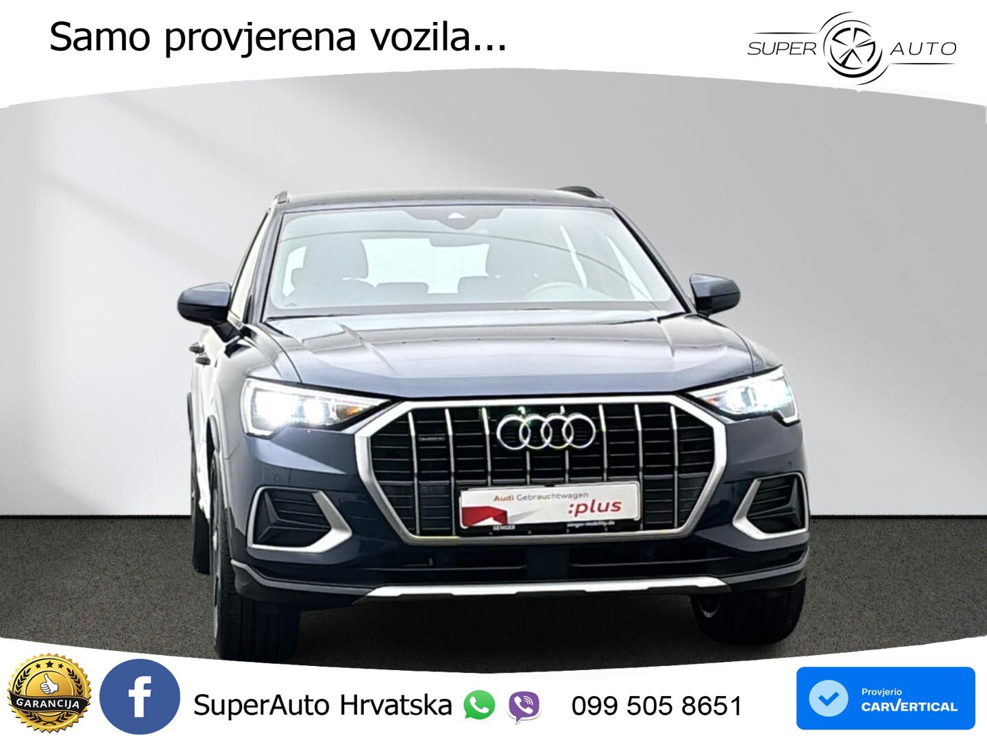 Audi Q3 45 TFSI (230 KS) quattro S tronic advanced LED+GR SJED+ACC