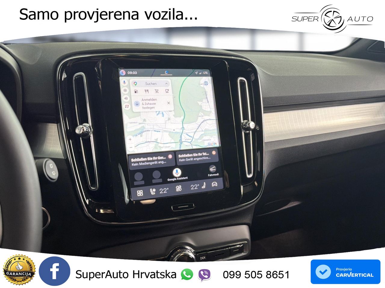 Volvo XC40 2.0 B3 163 KS Automatic LED+GR SJED+ACC
