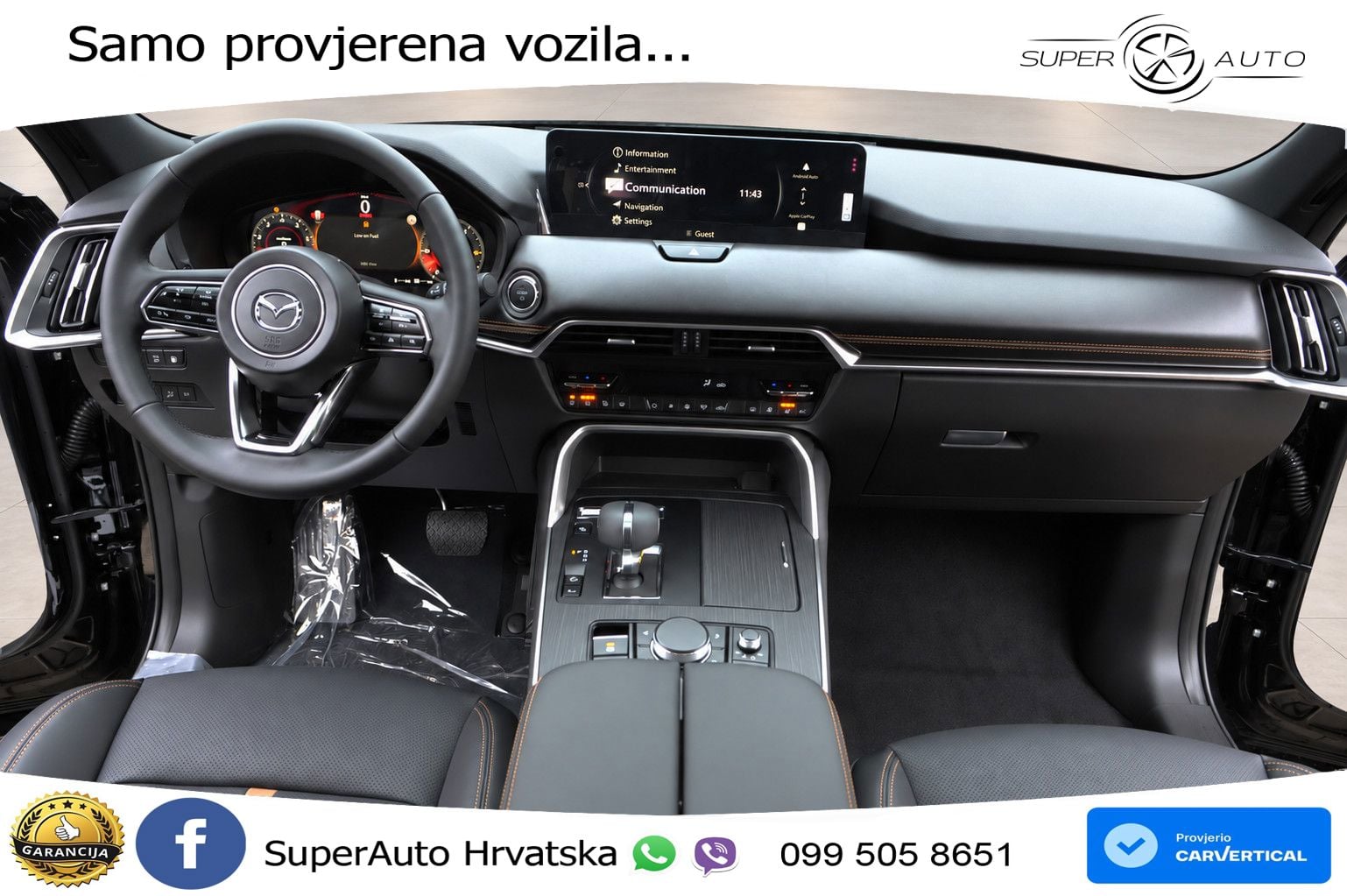 Mazda CX-60 2.5 e-Skyactiv (328 KS) AWD Automatic LED+GR SJED+ACC
