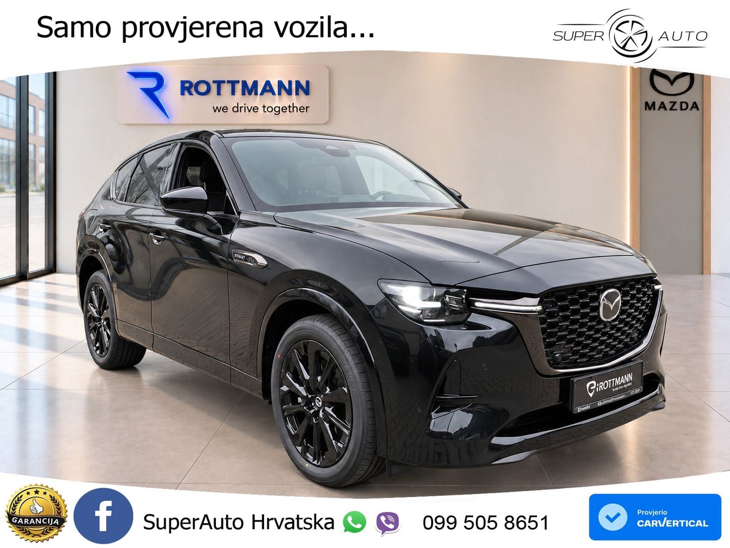Mazda CX-60 2.5 e-Skyactiv (328 KS) AWD Automatic LED+GR SJED+ACC