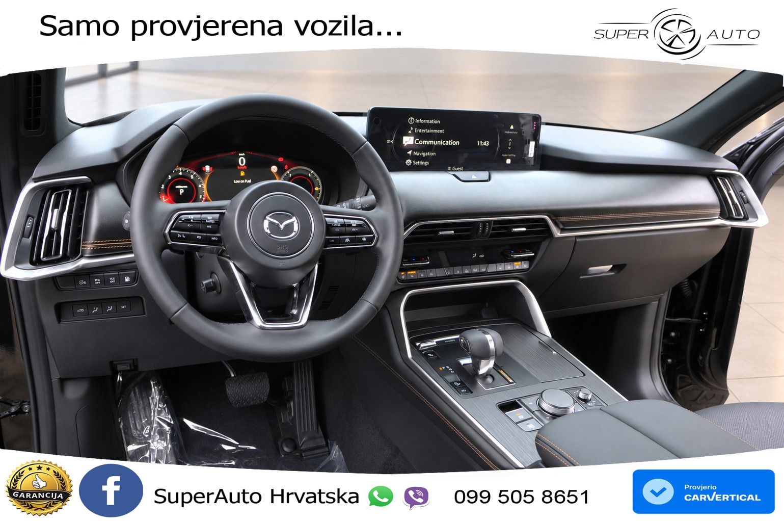 Mazda CX-60 2.5 e-Skyactiv (328 KS) AWD Automatic LED+GR SJED+ACC