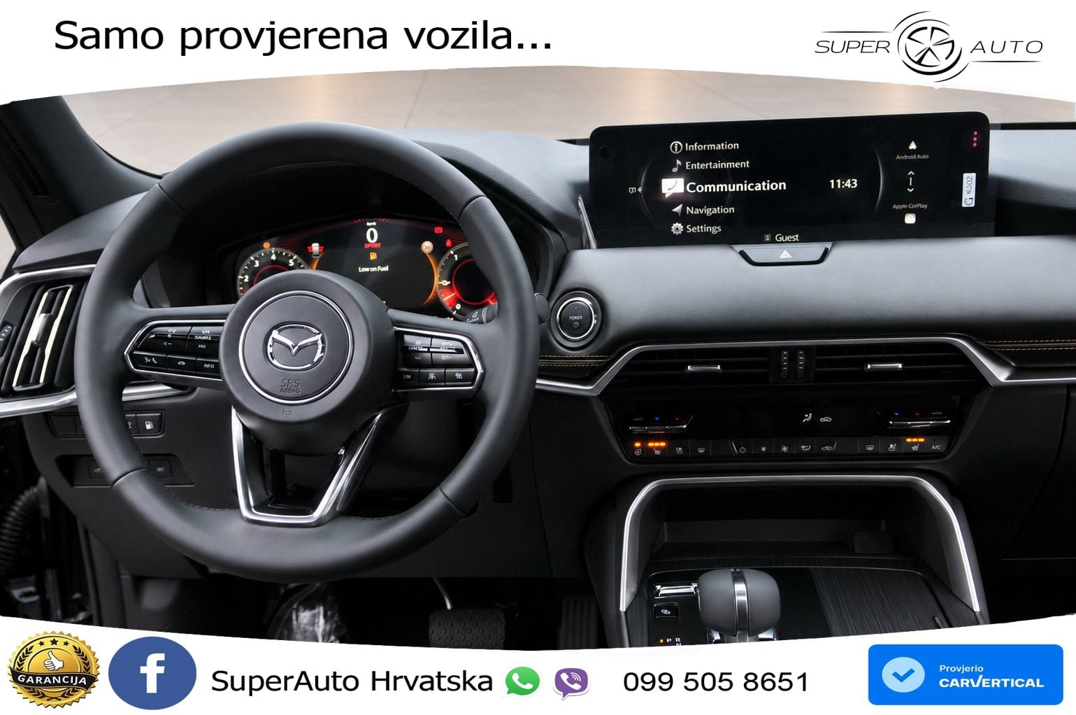 Mazda CX-60 2.5 e-Skyactiv (328 KS) AWD Automatic LED+GR SJED+ACC