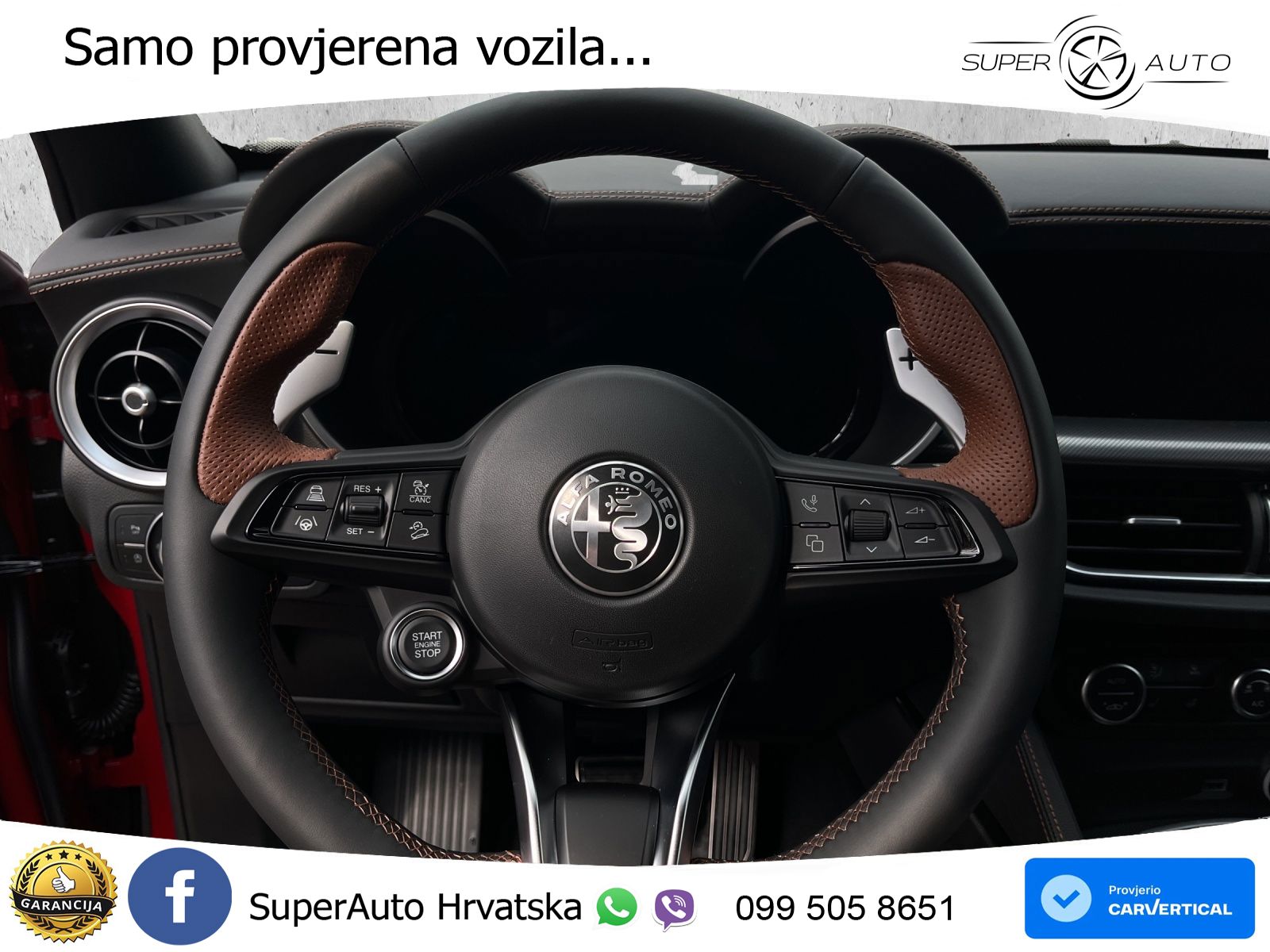Alfa Romeo Stelvio 2.0 Turbo (280 KS) Q4 Automatic LED+GR SJED+ACC