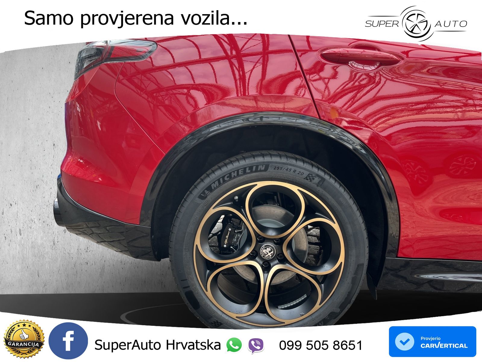 Alfa Romeo Stelvio 2.0 Turbo (280 KS) Q4 Automatic LED+GR SJED+ACC