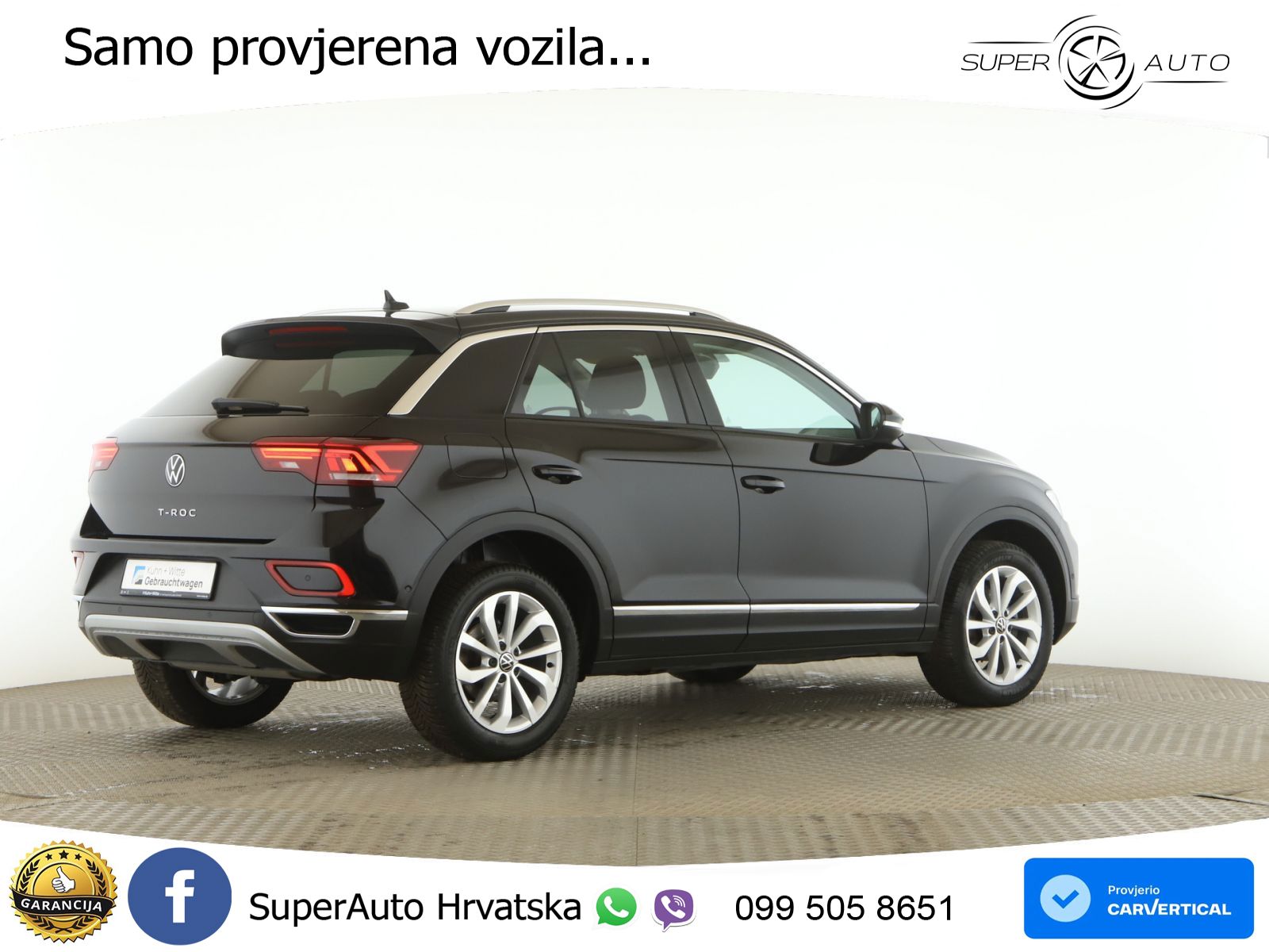 Volkswagen T-Roc 1.5 TSI (150 KS) DSG LED+GR SJED+ACC