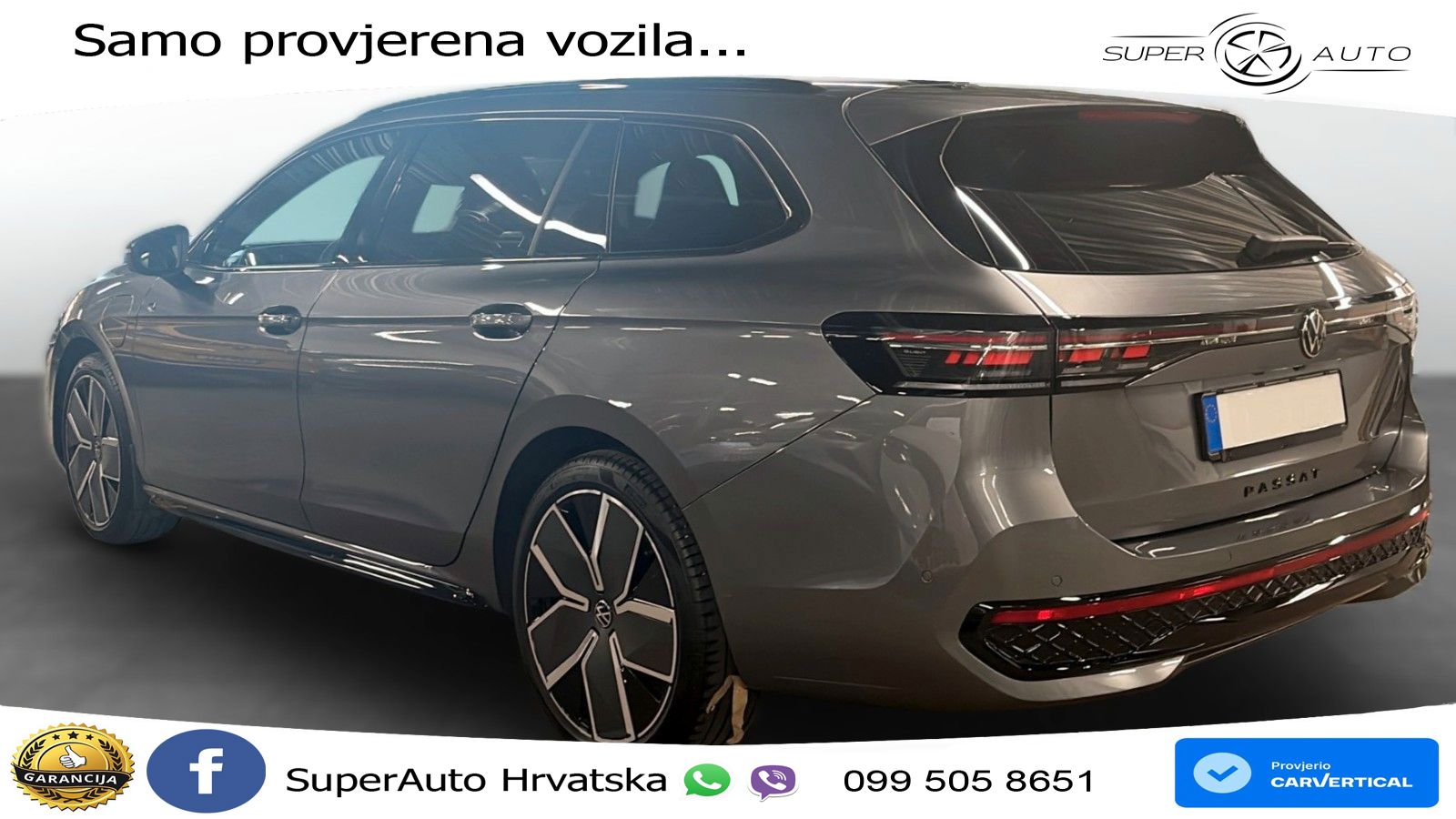 Volkswagen Passat Variant 1.5 TSI (272 KS) eHybrid DSG R-Line LED+GR SJED+ACC