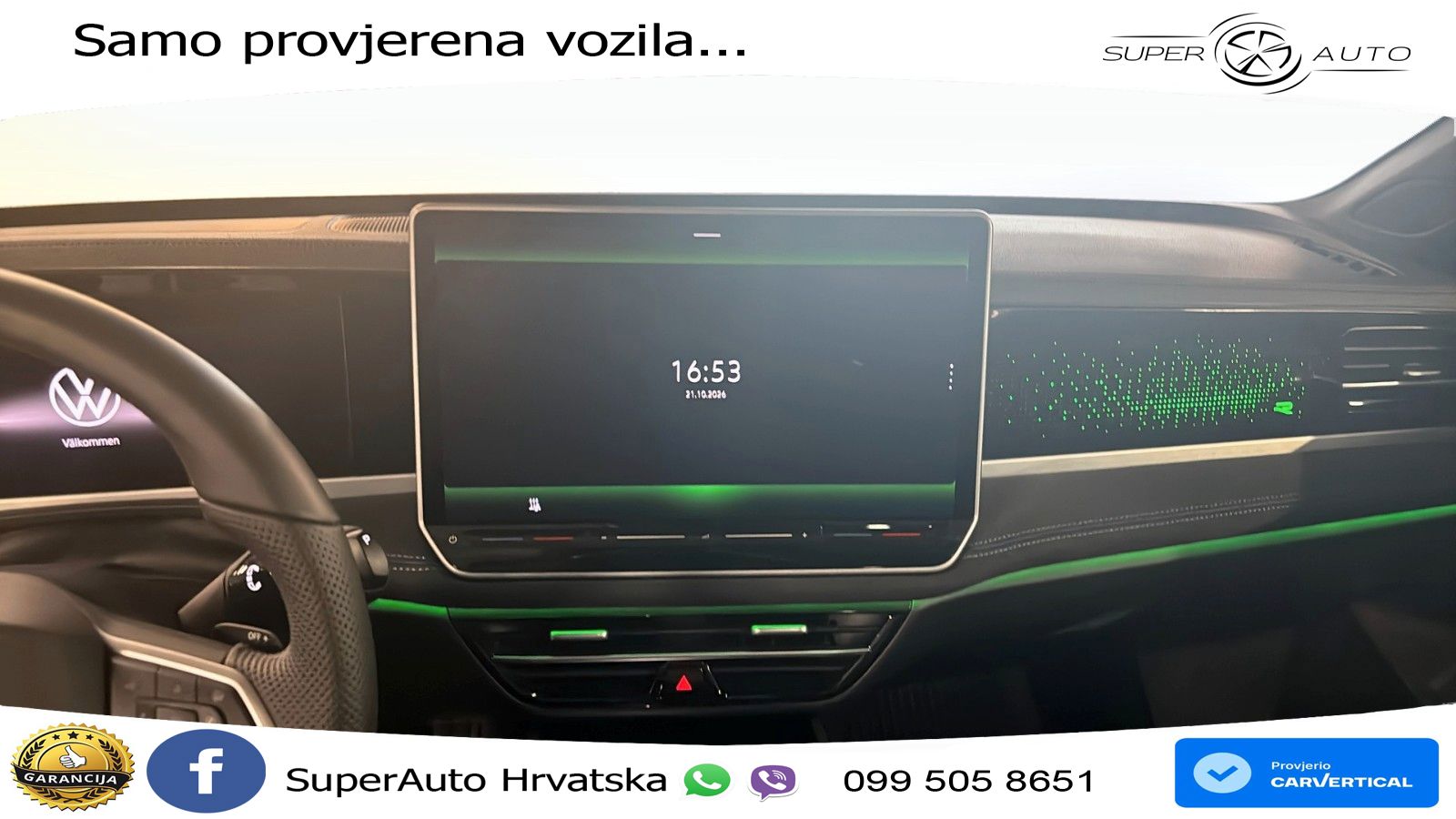 Volkswagen Passat Variant 1.5 TSI (272 KS) eHybrid DSG R-Line LED+GR SJED+ACC