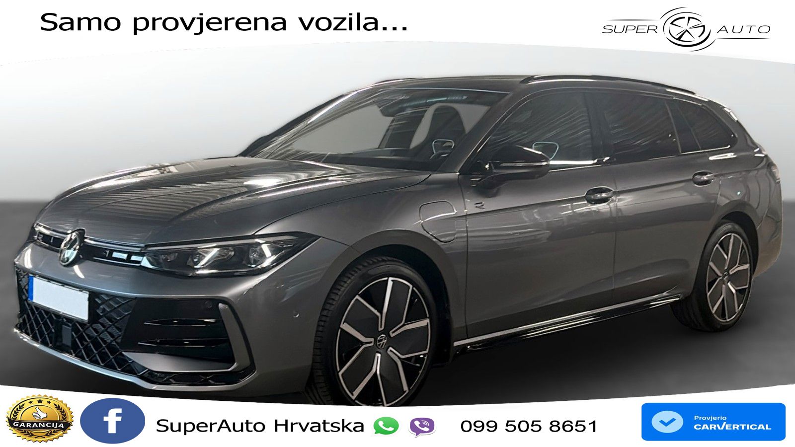 Volkswagen Passat Variant 1.5 TSI (272 KS) eHybrid DSG R-Line LED+GR SJED+ACC