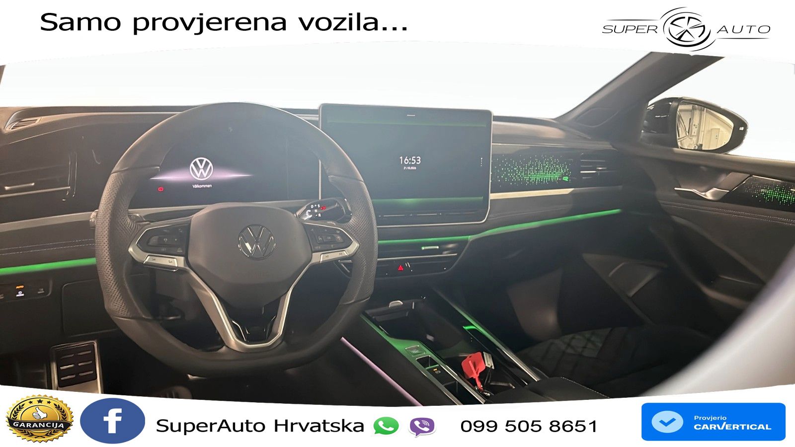 Volkswagen Passat Variant 1.5 TSI (272 KS) eHybrid DSG R-Line LED+GR SJED+ACC