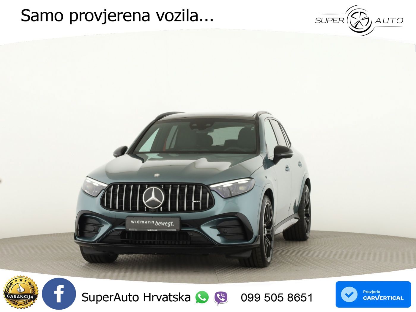 Mercedes AMG GLC 53 (449 KS) 4MATIC+ AMG SPEEDSHIFT TCT 9G ACC+HEAD+GR SJED+360+PANO