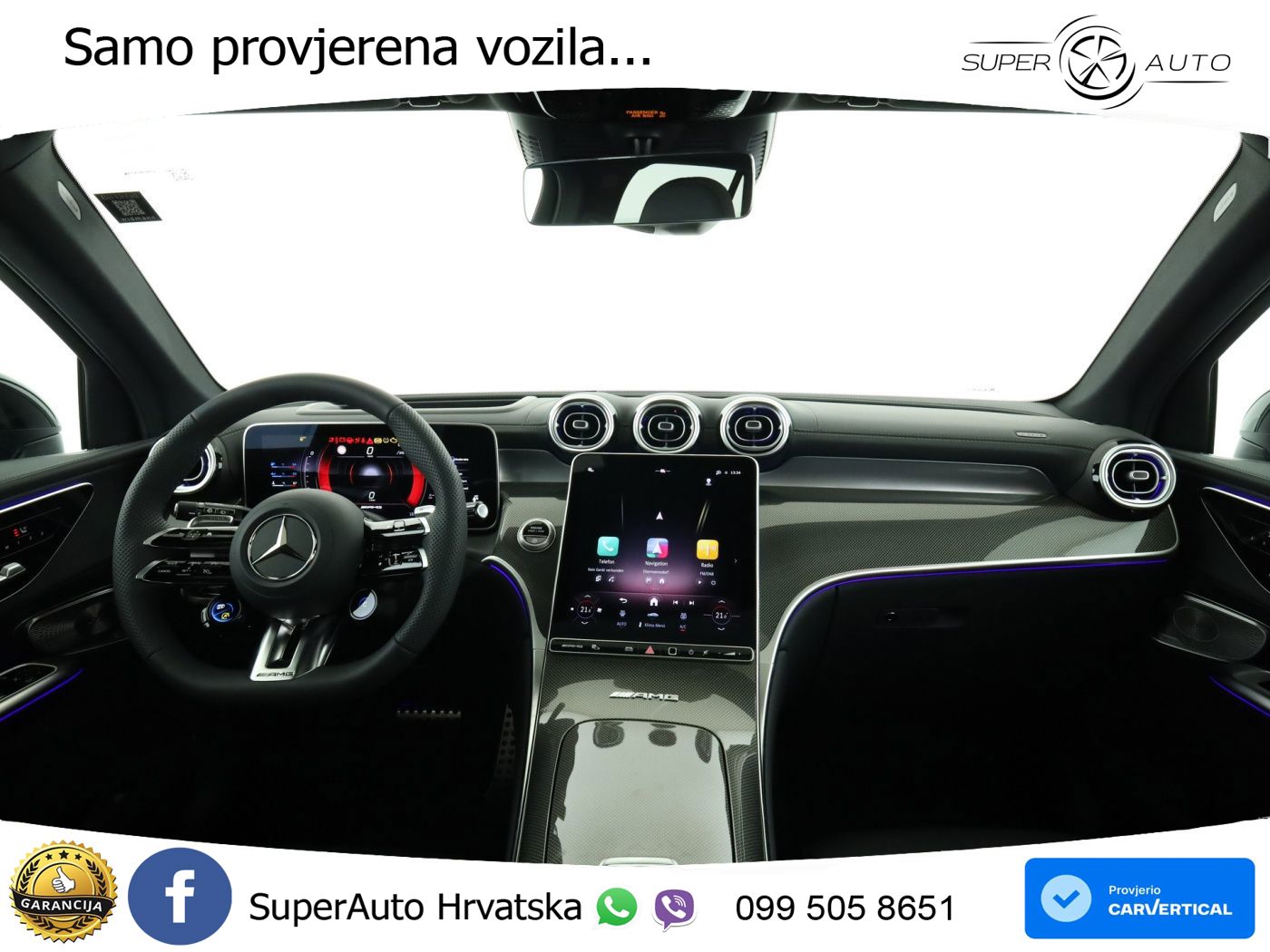 Mercedes AMG GLC 53 (449 KS) 4MATIC+ AMG SPEEDSHIFT TCT 9G ACC+HEAD+GR SJED+360+PANO