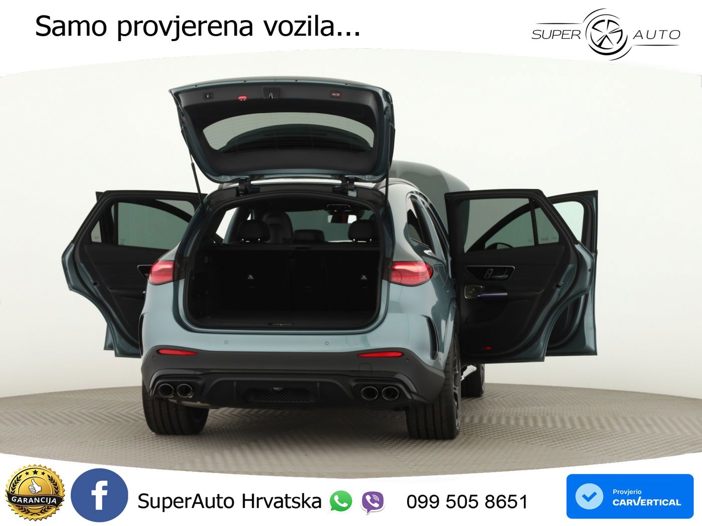 Mercedes AMG GLC 53 (449 KS) 4MATIC+ AMG SPEEDSHIFT TCT 9G ACC+HEAD+GR SJED+360+PANO