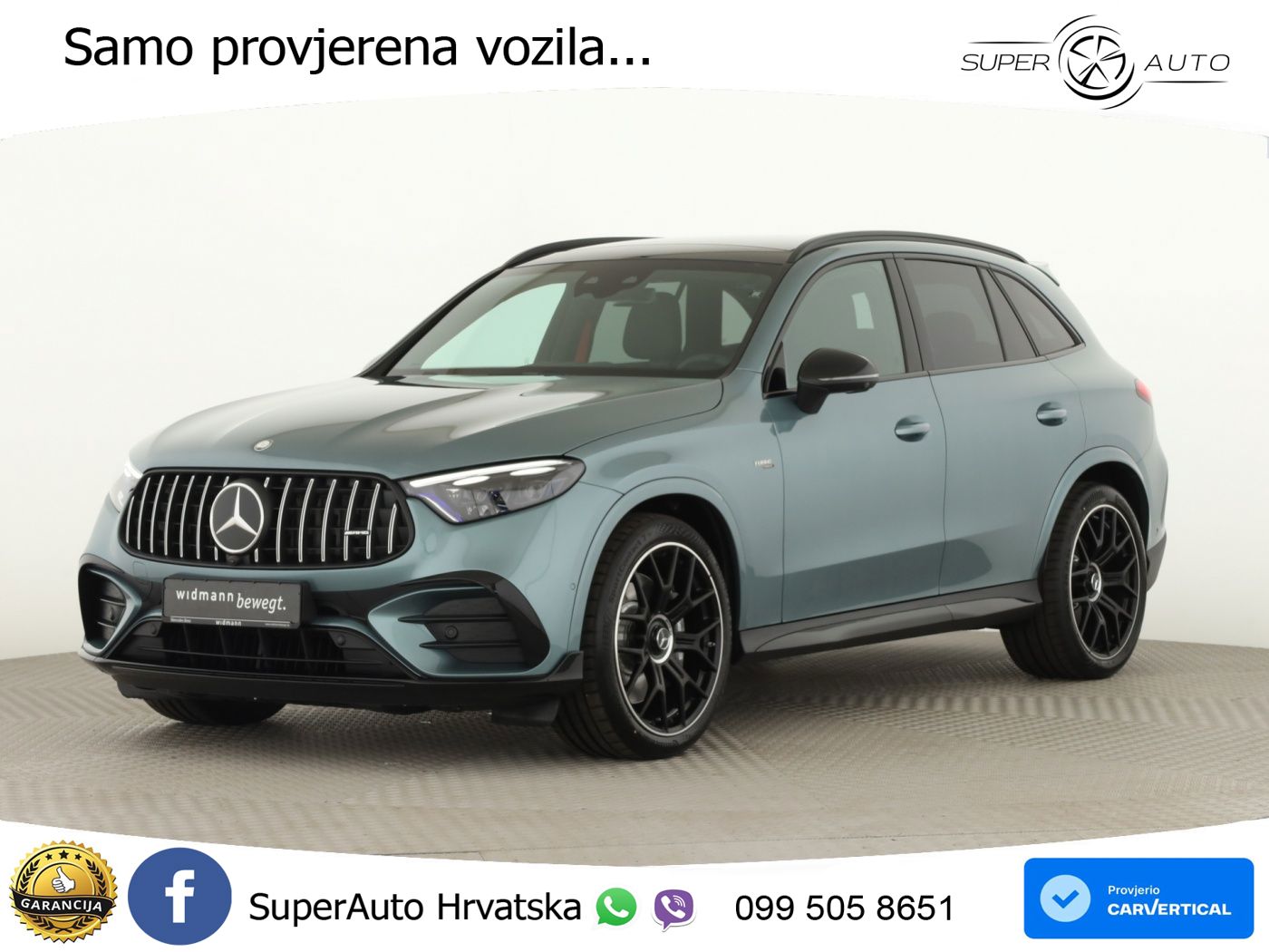 Mercedes AMG GLC 53 (449 KS) 4MATIC+ AMG SPEEDSHIFT TCT 9G ACC+HEAD+GR SJED+360+PANO