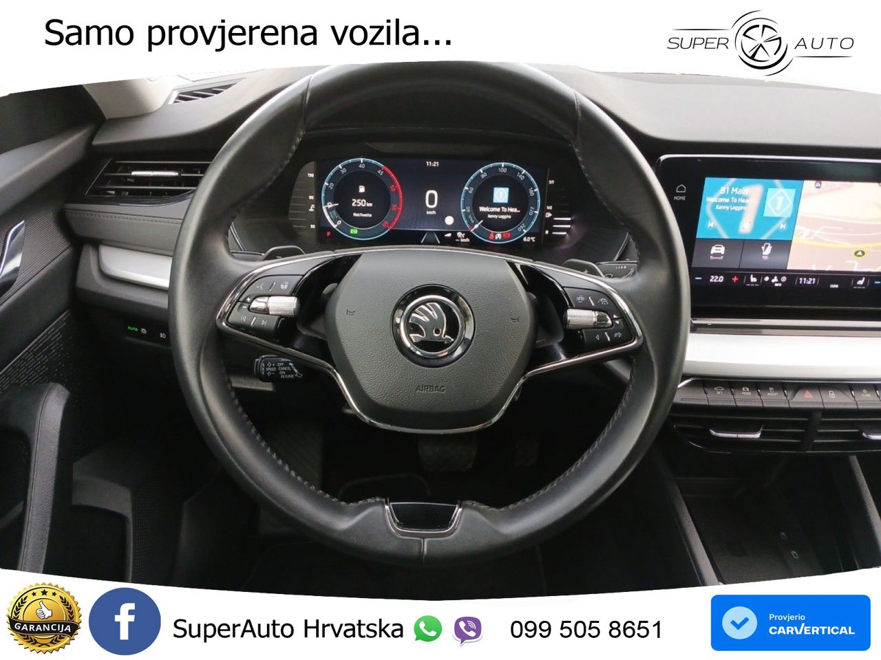 Škoda Octavia Combi 2.0 TDI (150 KS) DSG LED+GR SJED+ACC