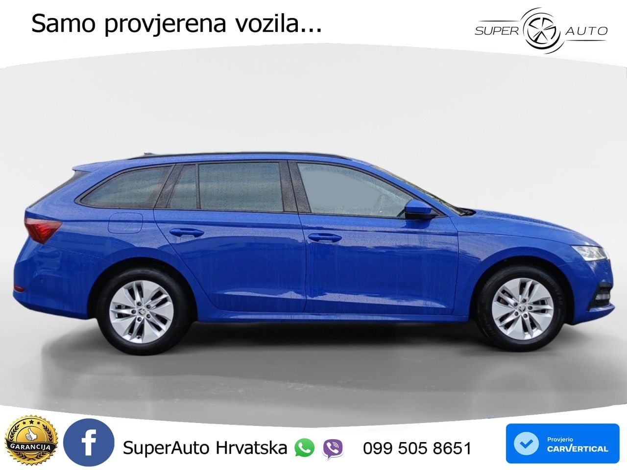 Škoda Octavia Combi 2.0 TDI (150 KS) DSG LED+GR SJED+ACC