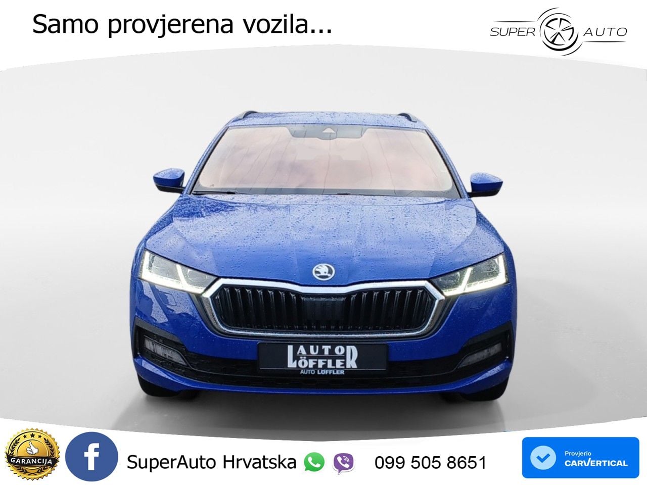 Škoda Octavia Combi 2.0 TDI (150 KS) DSG LED+GR SJED+ACC