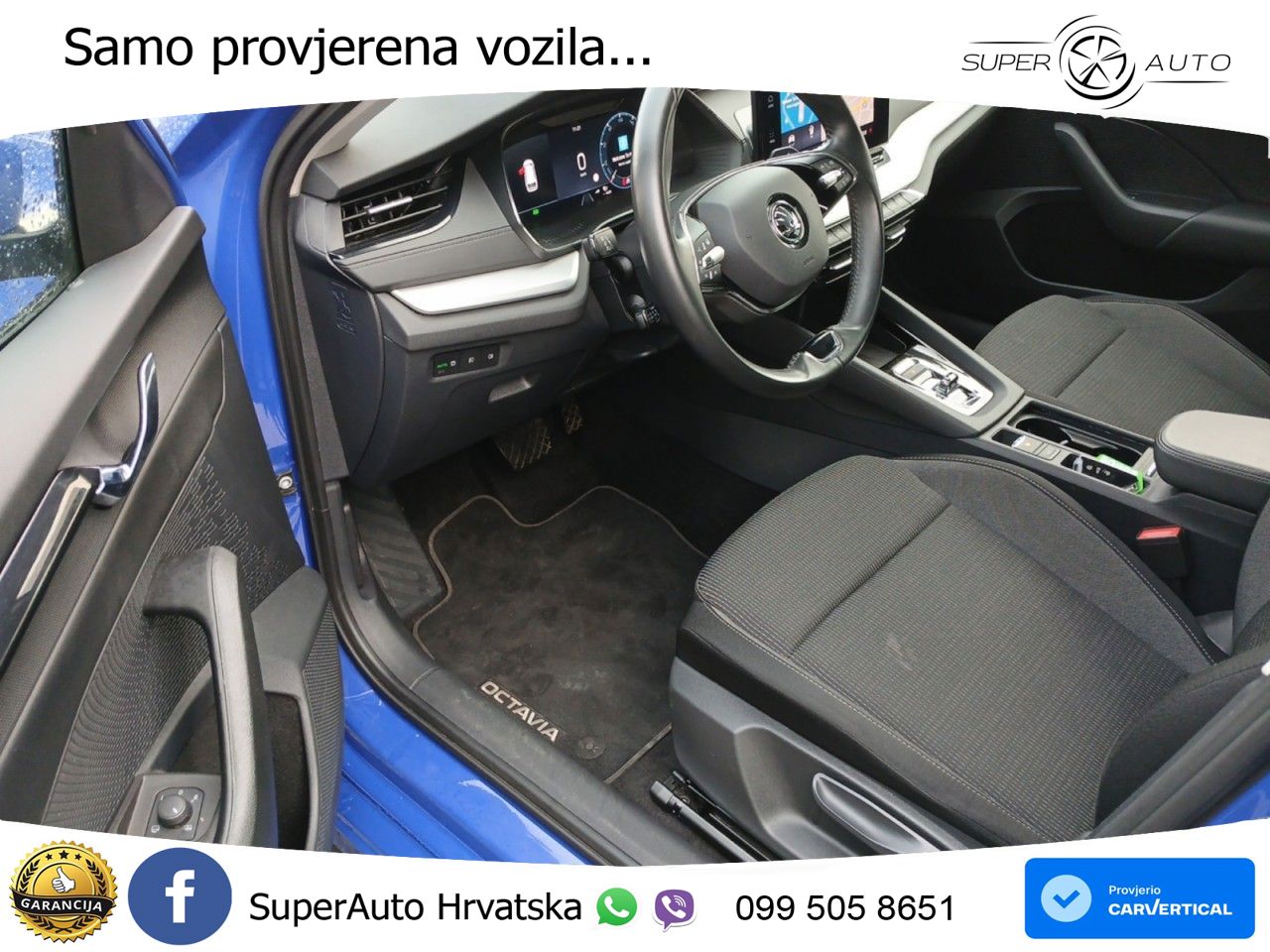 Škoda Octavia Combi 2.0 TDI (150 KS) DSG LED+GR SJED+ACC