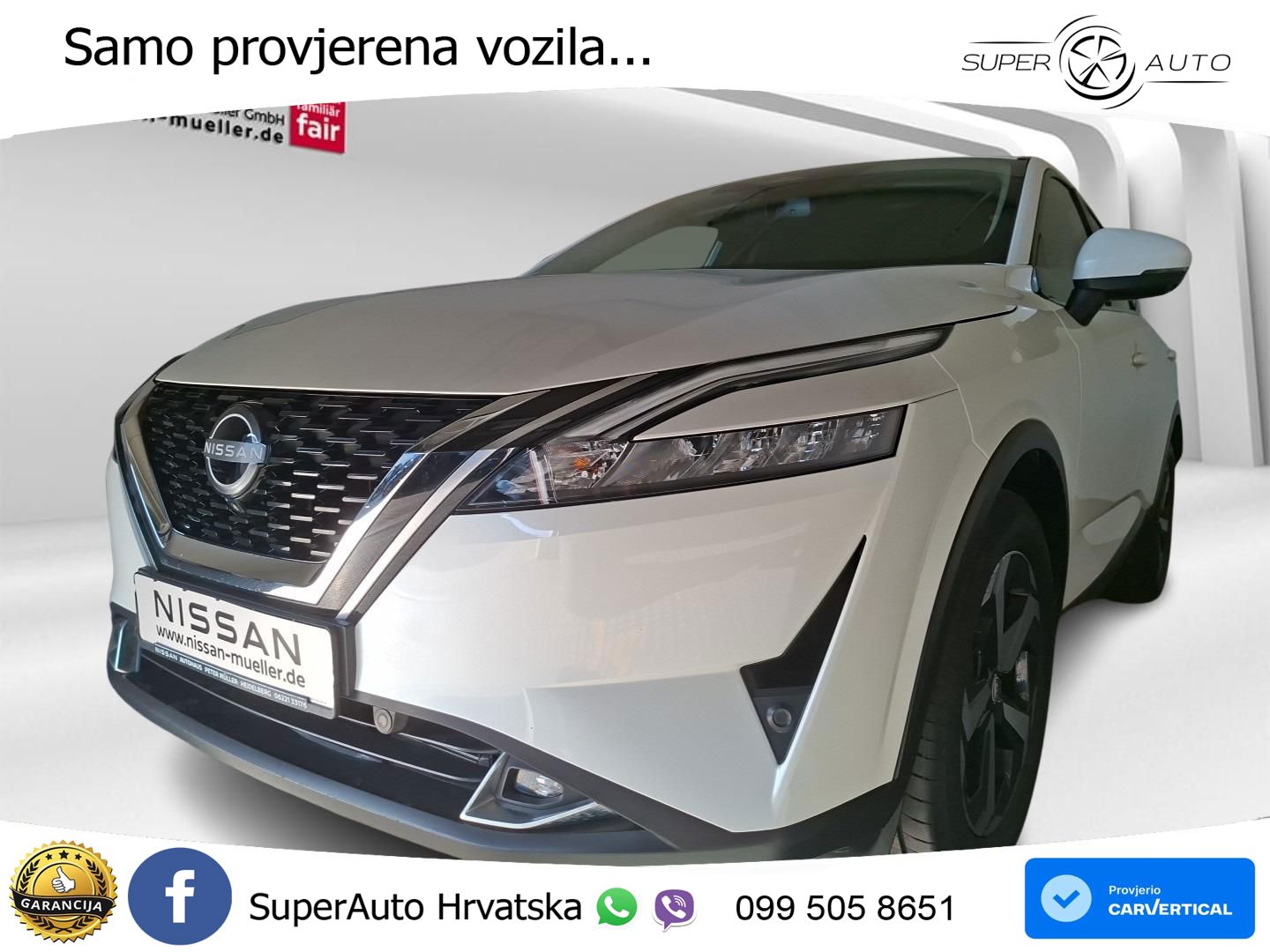 Nissan Qashqai 1.3 DIG-T (158 KS) Xtronic LED+GR SJED+ACC