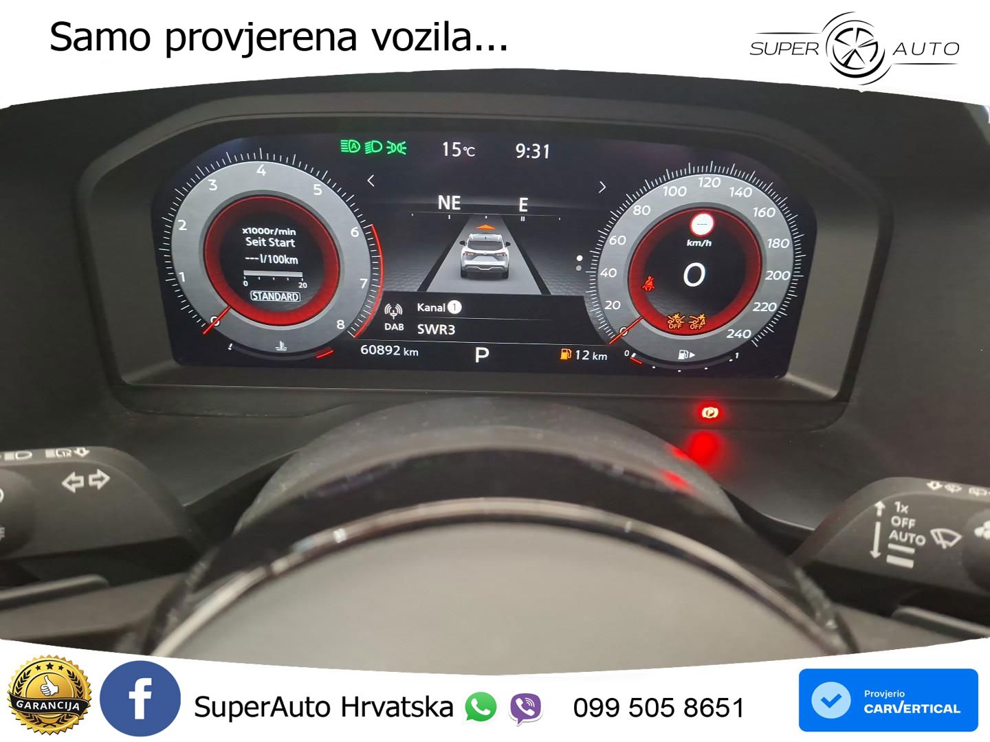 Nissan Qashqai 1.3 DIG-T (158 KS) Xtronic LED+GR SJED+ACC