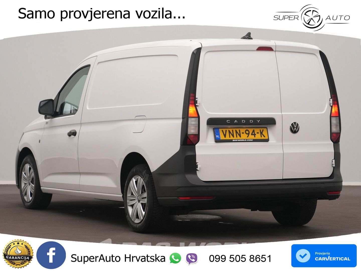 Volkswagen Caddy 102PK Maxi L2 Airco Carplay Cruise Parkeer 102 KS