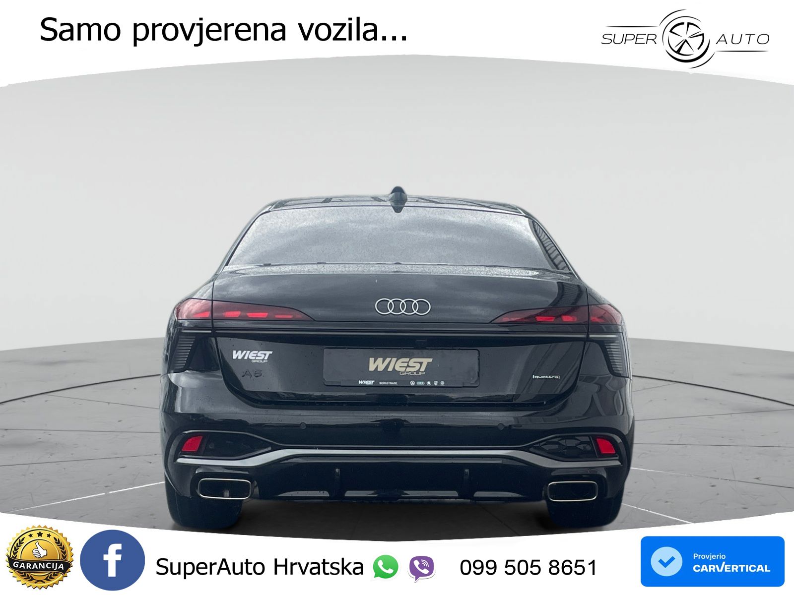 Audi A6 3.0 TFSI V6 (367 KS) quattro S tronic S line LED+GR SJED+ACC