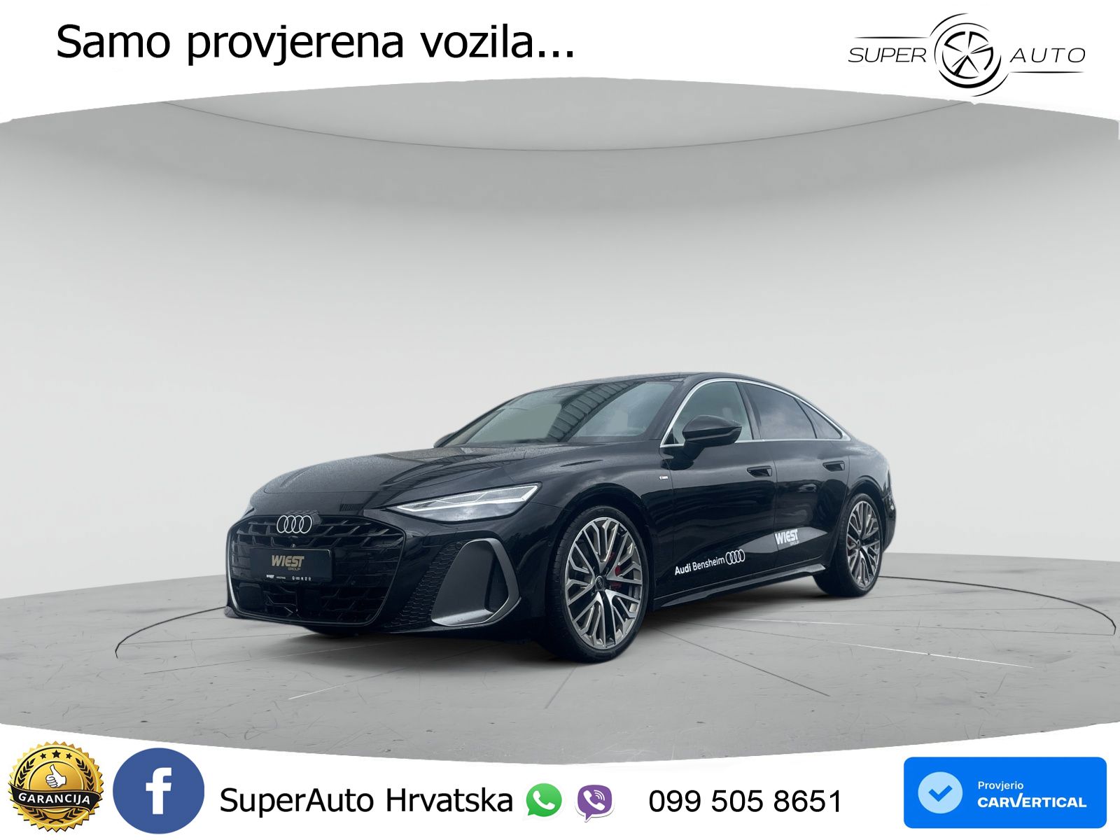 Audi A6 3.0 TFSI V6 (367 KS) quattro S tronic S line LED+GR SJED+ACC