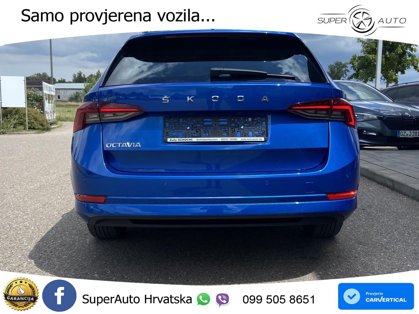 Škoda Octavia Combi 2.0 TDI (150 KS) DSG LED+GR SJED+ACC